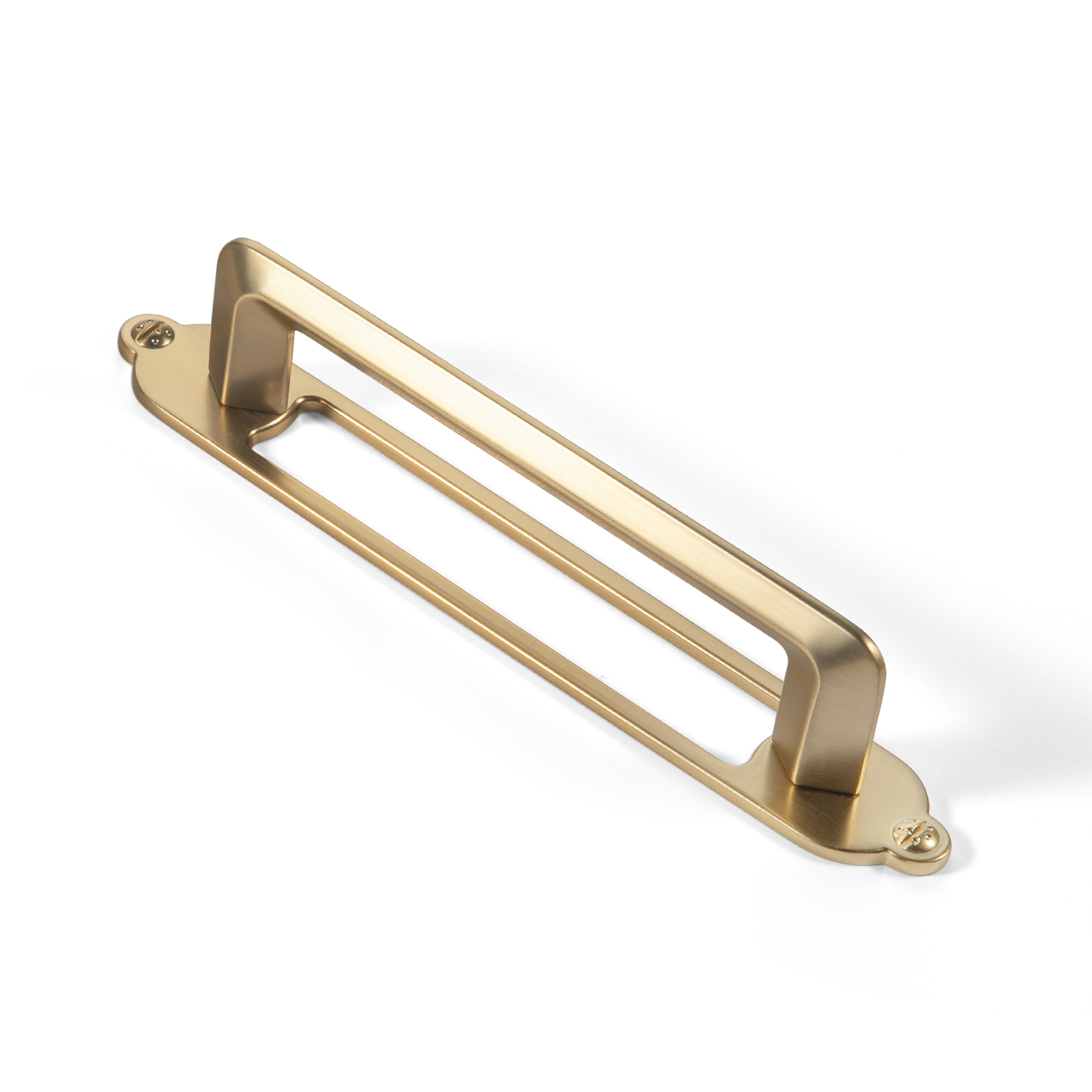 Furniture Hardware With Backplate - มือจับตู้ทำจากทองเหลืองโบราณและโลหะผสมสังกะสี พร้อมแผ่นรองด้านหลัง - ขนาด 5 นิ้ว