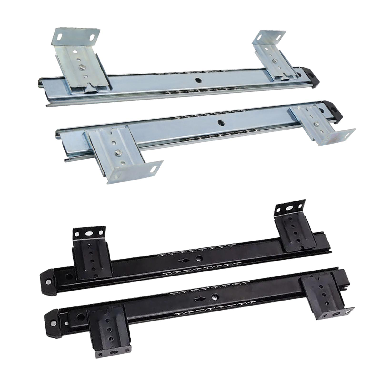 Drawer Slide Pair - -รางเลื่อนถาดลิ้นชัก, รางสไลด์, รางสไลด์ในบ้าน, ฮาร์ดแวร์, สำนักงาน, เฟอร์นิเจอร์โลหะ,