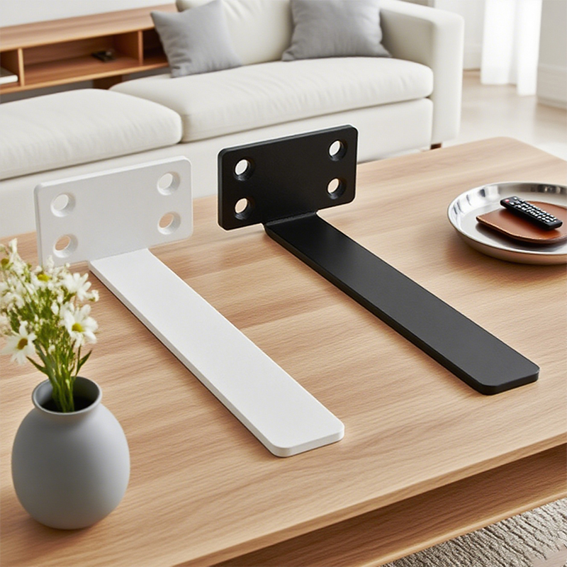 Shelf Bracket Pair - ชุดขายึดชั้นวางของเหล็กหล่อแบบหนา 1 ชุด ขายึดชั้นวางแบบลอย หนา 4