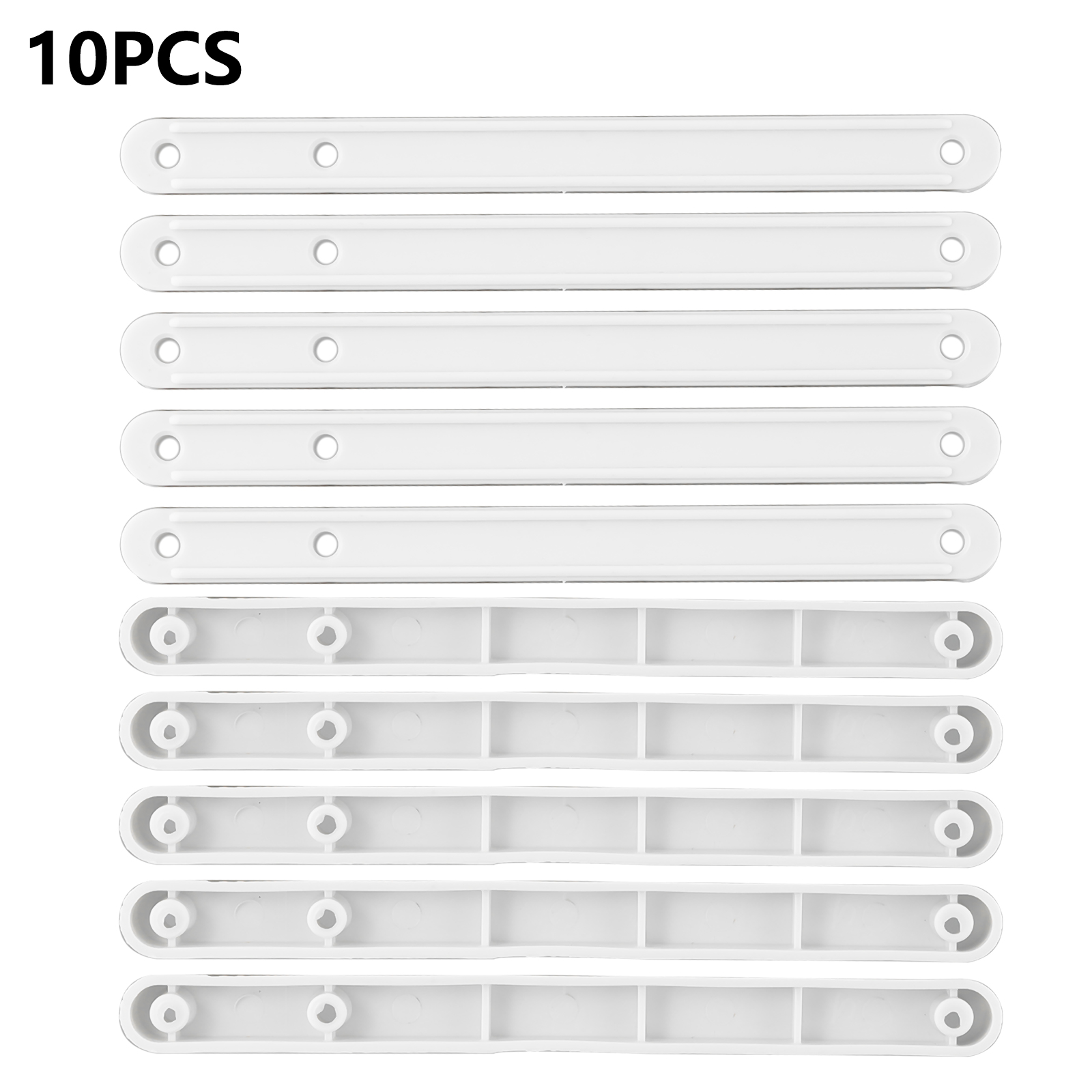 Drawer Slide Pair - 10pcs วาดรางพลาสติกลิ้นชักสไลด์ 180/235/298 มม.วาดนักวิ่งเปลี่ยนตู้เสื้อผ้าคู่มือเฟอร์นิเจอร์ฮาร์ดแวร์