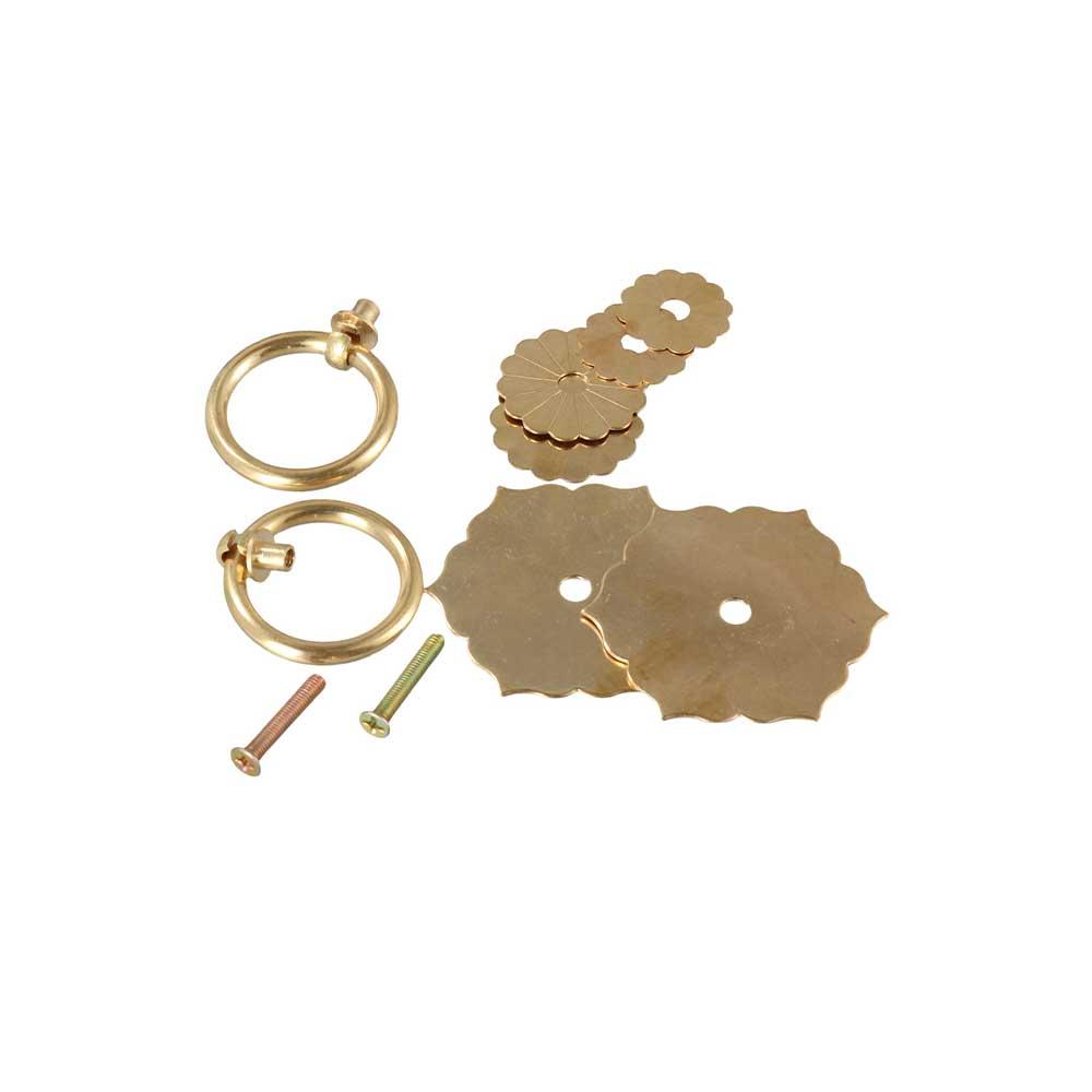 Furniture Hardware With Backplate - มือจับตู้ ลิ้นชัก ประตู ตู้ครัว อุปกรณ์ตกแต่งเฟอร์นิเจอร์ ลูกบิดลิ้นชัก