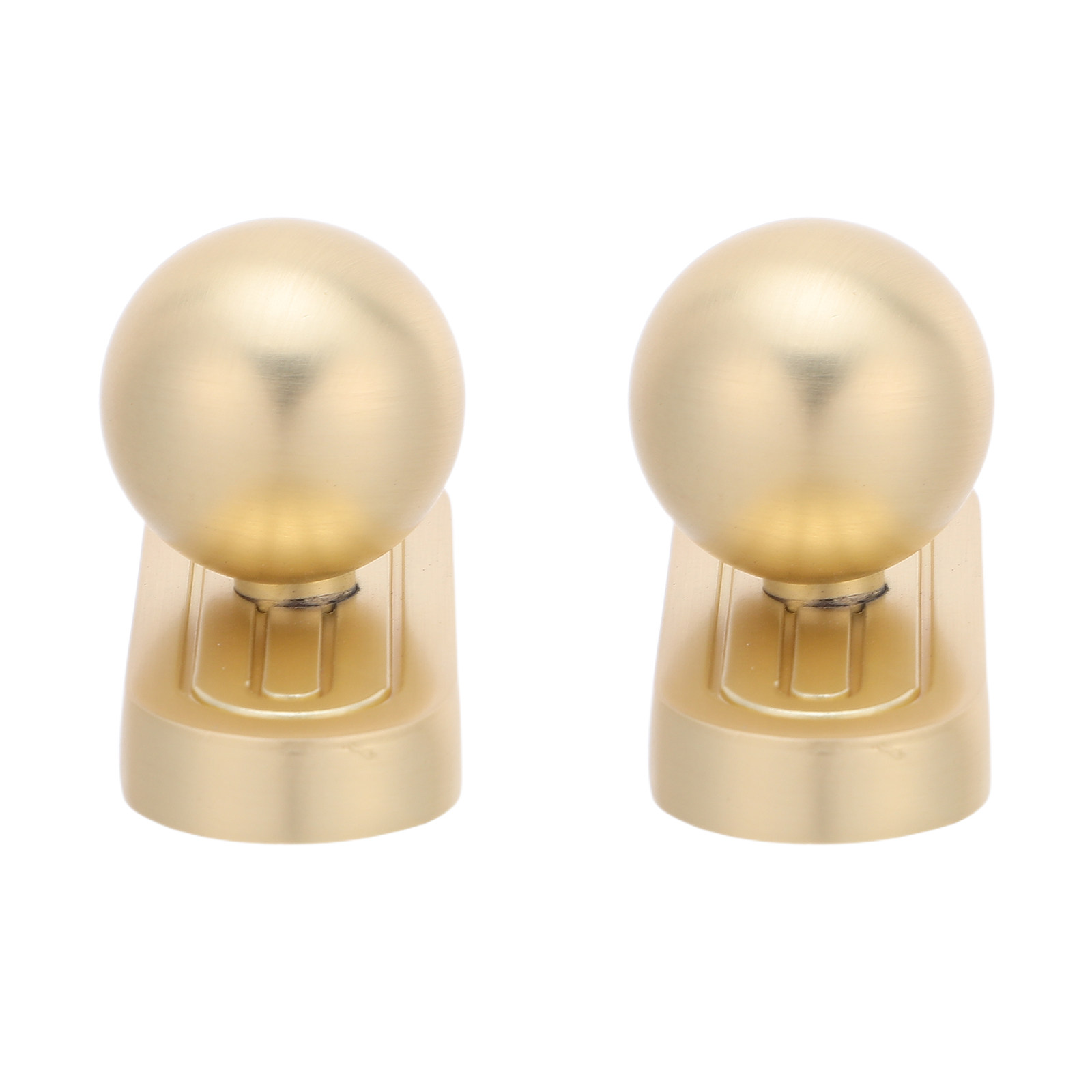 Furniture Hardware With Backplate - มือจับตู้ 2 ชิ้น วัสดุซิงค์อัลลอยด์ สไตล์เรโทร พร้อมแผ่นรองสำหรับลิ้นชัก