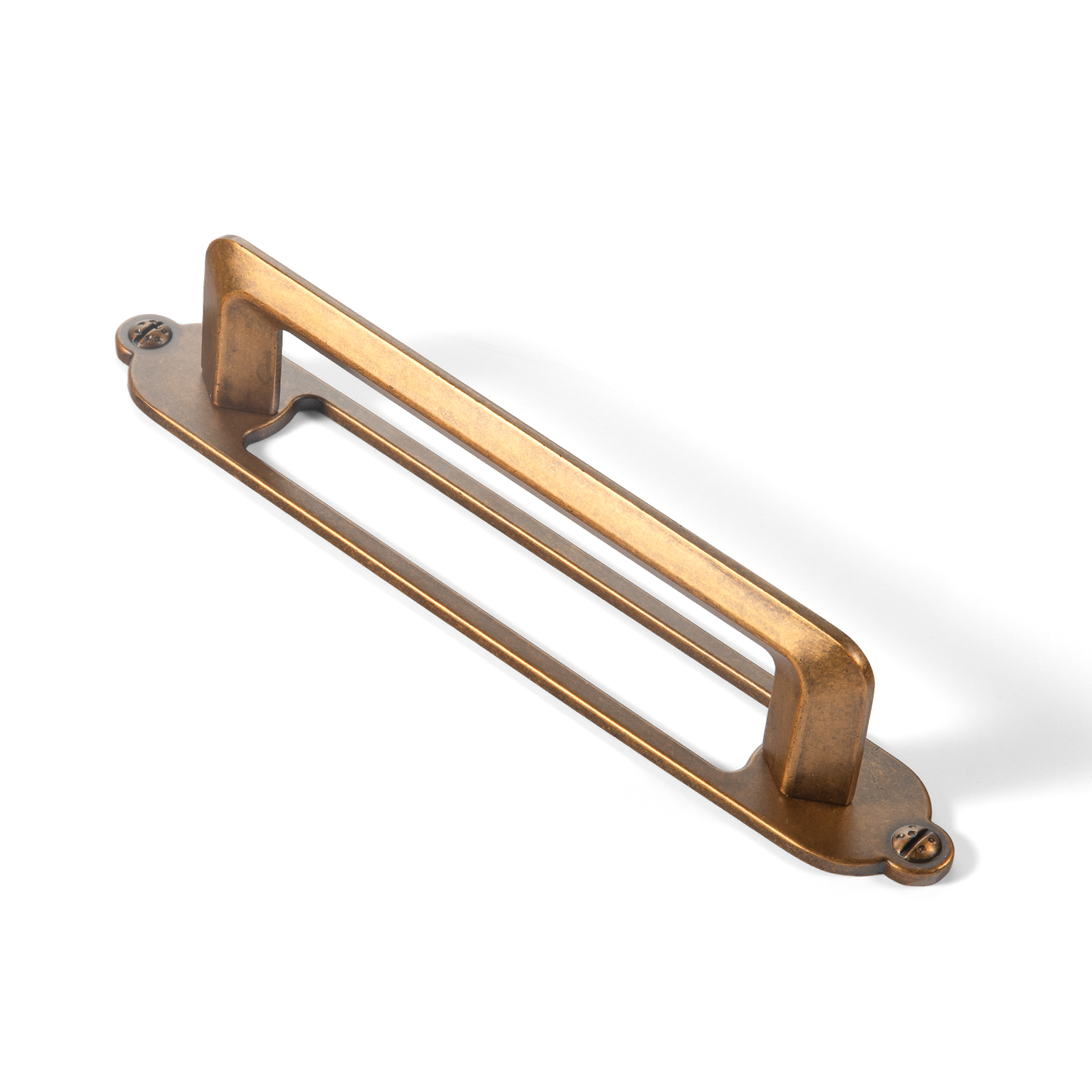 มือจับตู้ทำจากทองเหลืองโบราณแล - Furniture Hardware With Backplate บทวิจารณ์และราคา