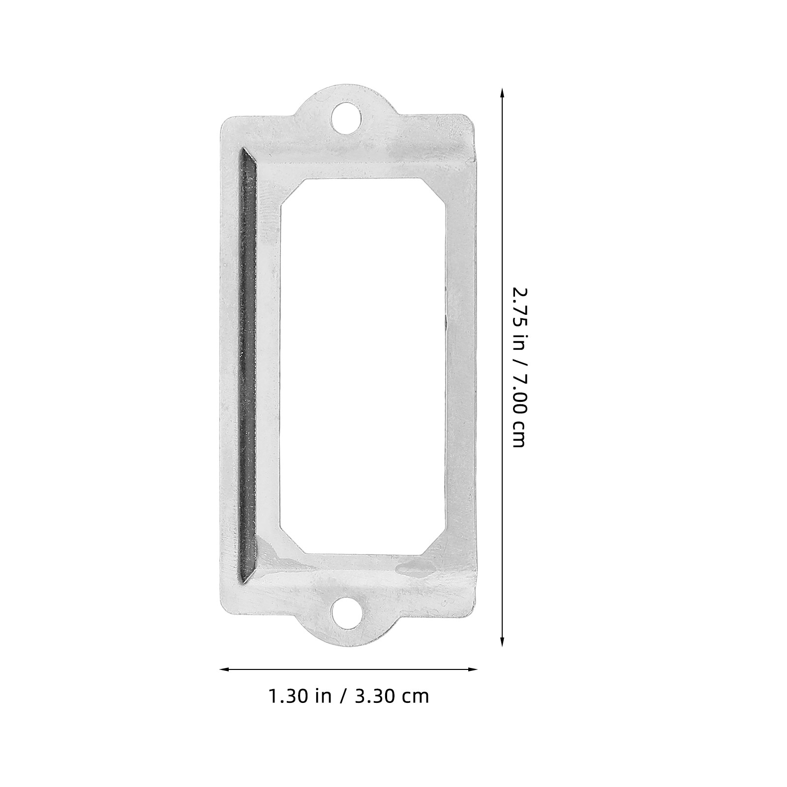 1 ชุด กรอบป้ายชื่อลิ้นชักเหล็ก - Furniture Hardware Names บทวิจารณ์และราคา