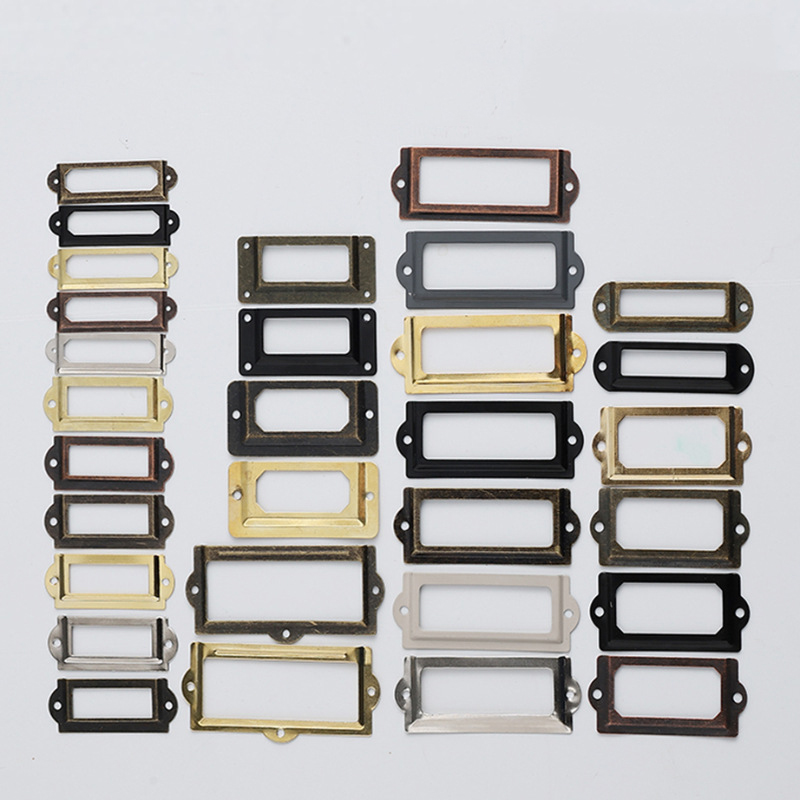 ผู้ถือป้ายวินเทจโบราณ Library  - Furniture Hardware Names บทวิจารณ์และราคา