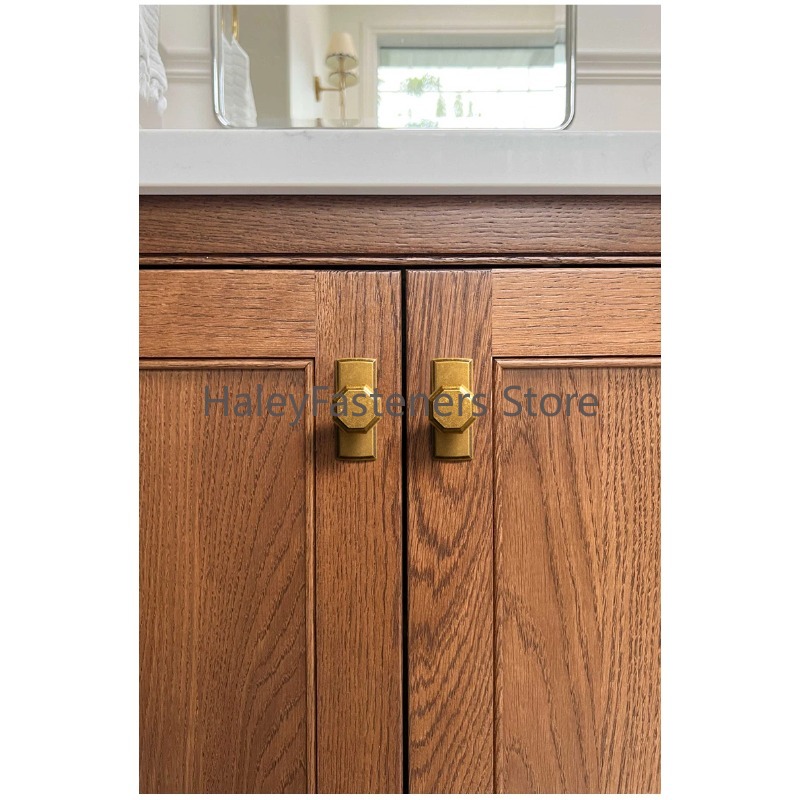 ลูกบิดตู้ทองเหลืองโบราณสไตล์กล - Furniture Hardware With Backplate บทวิจารณ์และราคา