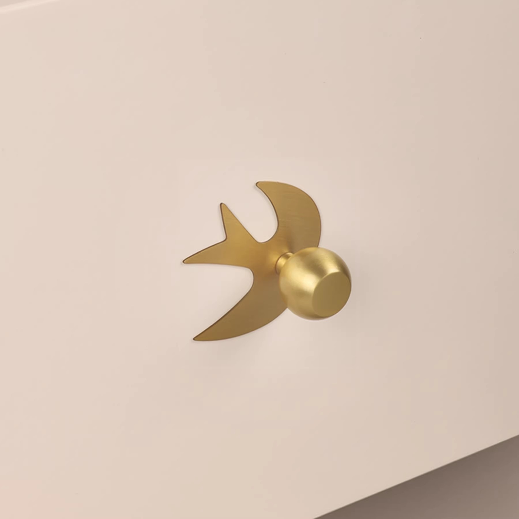 มือจับตู้ทองเหลืองทรงกลมพร้อมแ - Furniture Hardware With Backplate บทวิจารณ์และราคา
