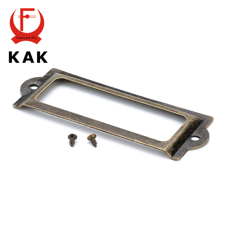 10pcs KAK 82*30mm ทองเหลืองโบร - Furniture Hardware Names บทวิจารณ์และราคา