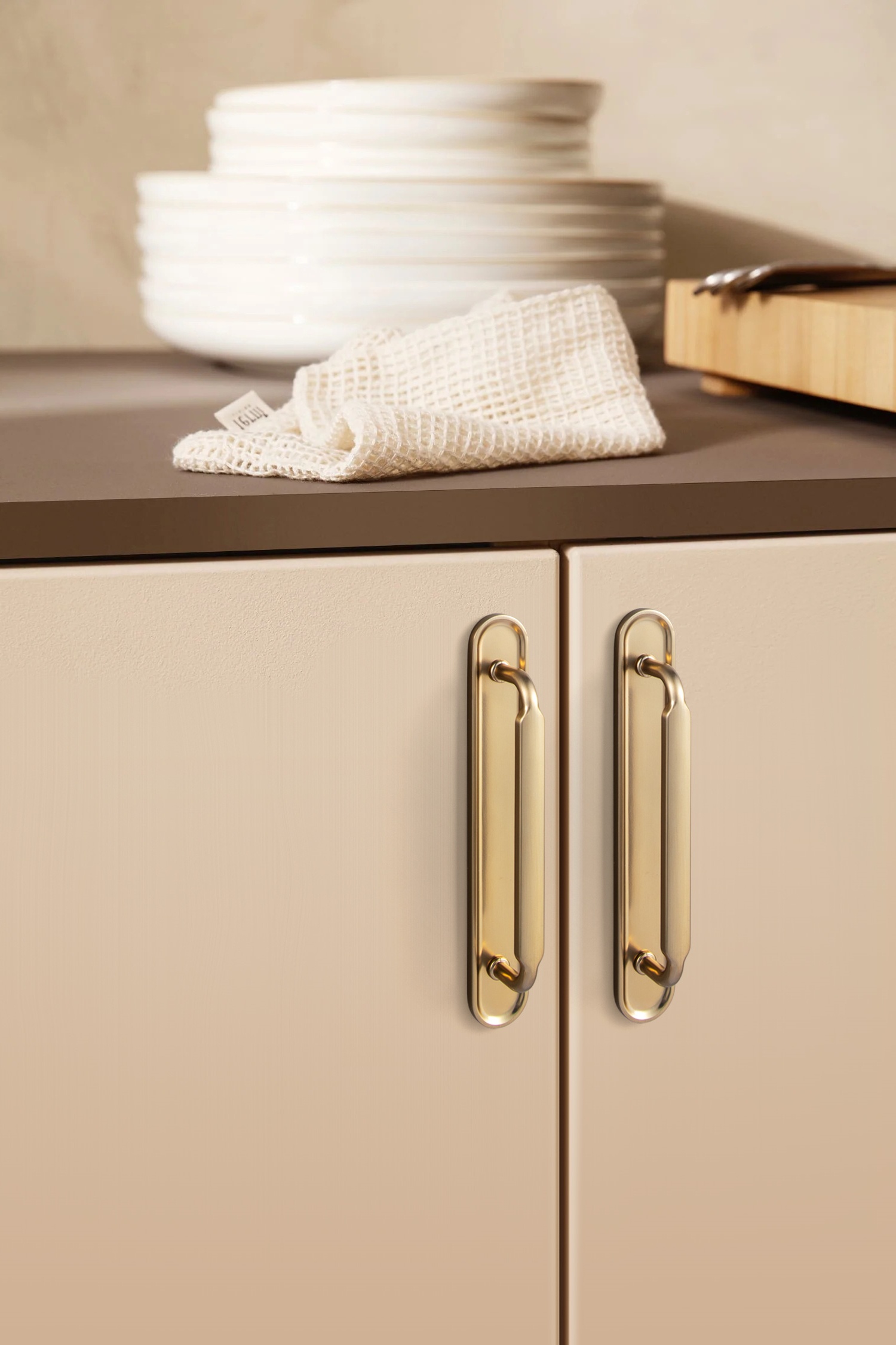 Goo-Ki ชุด 2 ชิ้น มือจับตู้ทอง - Furniture Hardware With Backplate บทวิจารณ์และราคา