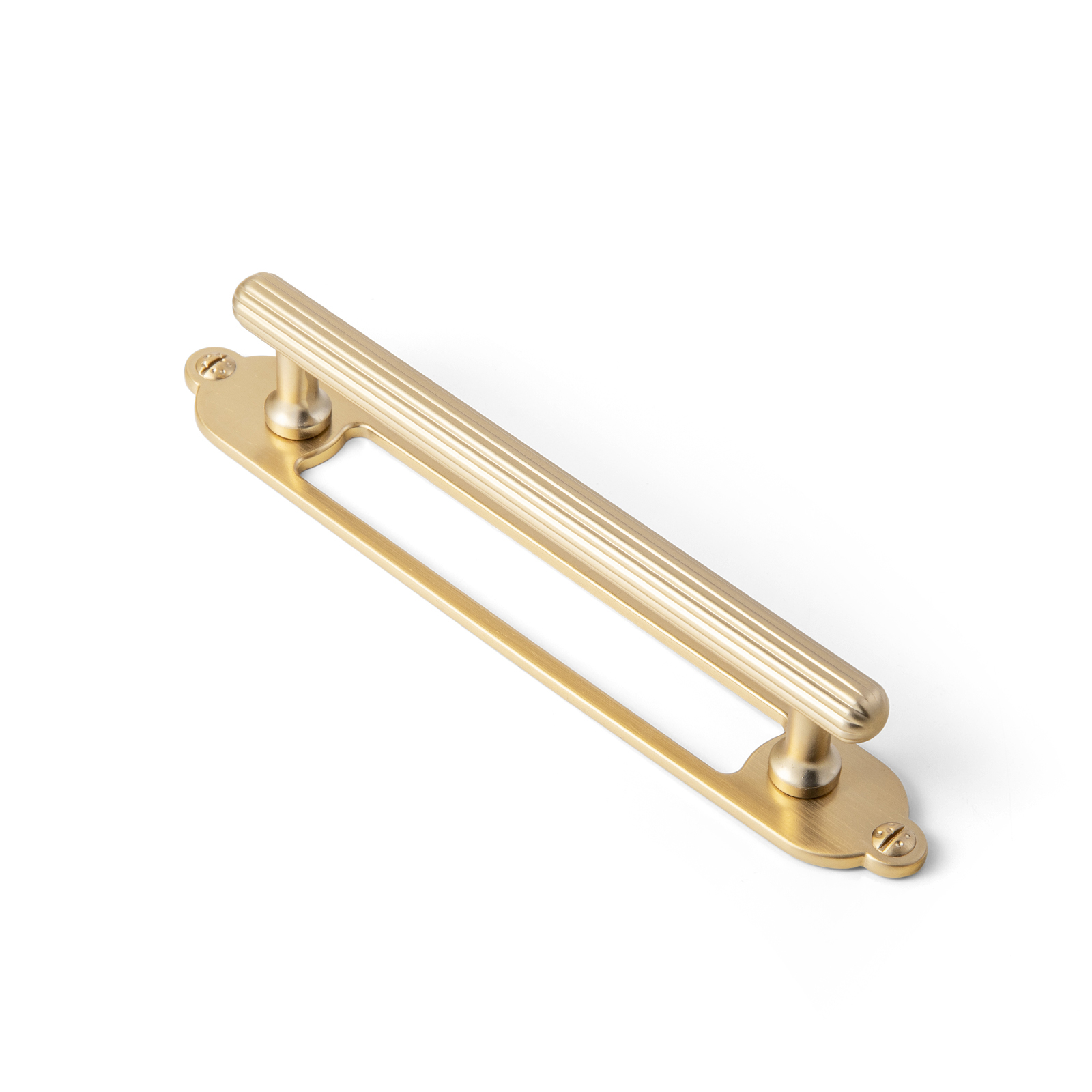 Goo-Ki ชุด 2 ชิ้น มือจับตู้ทอง - Furniture Hardware With Backplate บทวิจารณ์และราคา