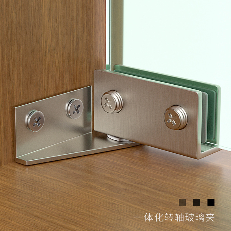 บานพับตู้โชว์กระจกแบบไม่มีรู บ - Furniture Hardware Display บทวิจารณ์และราคา