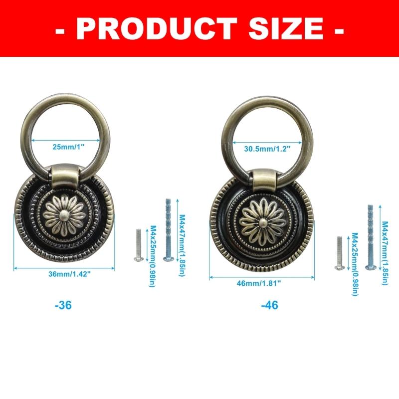 แพ็ค 6 Antique Bronze Drop ดึง - Furniture Hardware With Backplate บทวิจารณ์และราคา