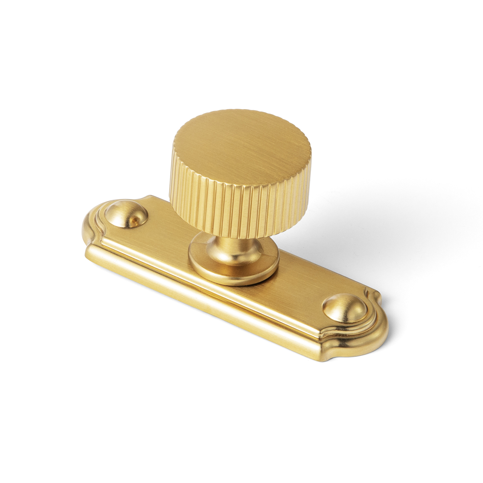 กู-กิ ลูกบิดตู้ทองเหลืองโบราณผ - Furniture Hardware With Backplate บทวิจารณ์และราคา