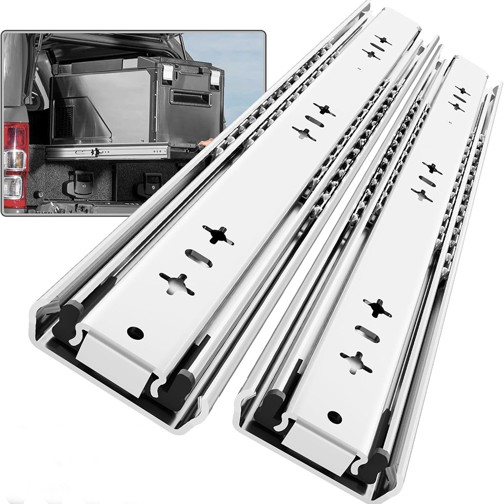 รางลิ้นชักแบบหนัก 1 คู่ ไม่มีต - Drawer Slide Pair บทวิจารณ์และราคา