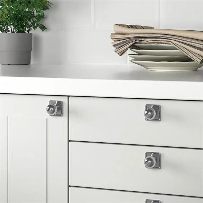 มือจับตู้โลหะผสมสังกะสีแบบวินเ - Furniture Hardware With Backplate บทวิจารณ์และราคา