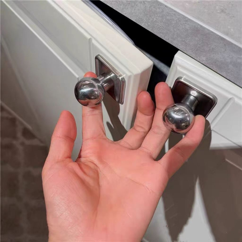 มือจับตู้โลหะผสมสังกะสีแบบวินเ - Furniture Hardware With Backplate บทวิจารณ์และราคา
